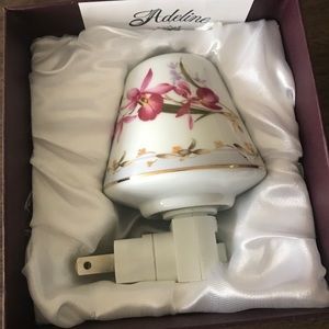Fine porcelain Adeline night light